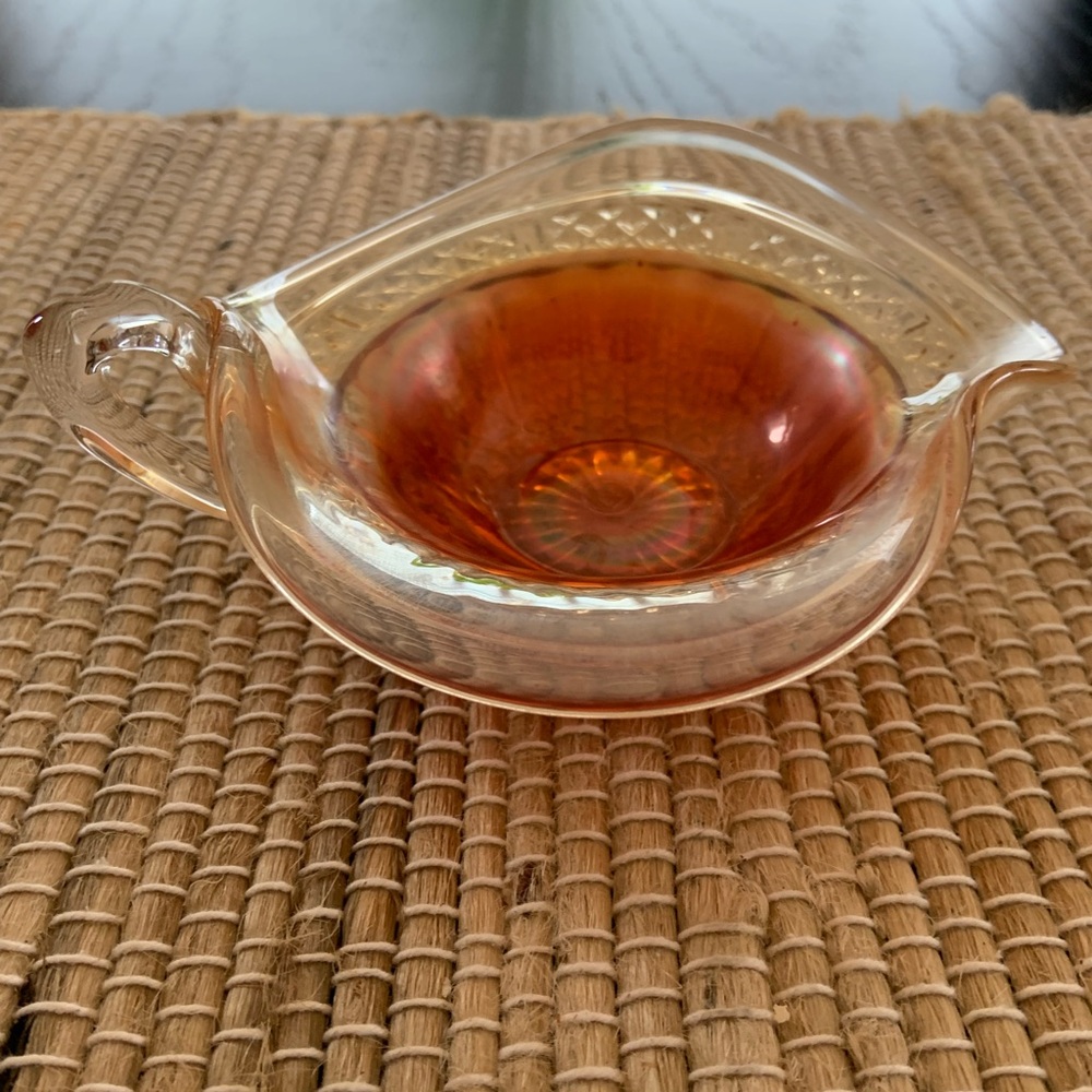 Vintage Carnival glass small bowl